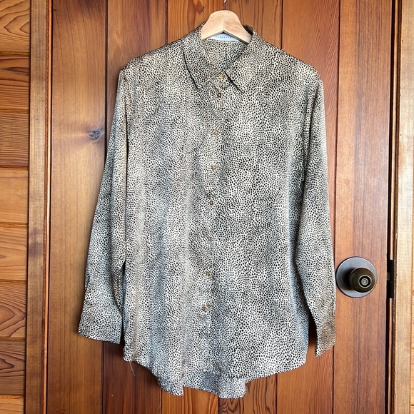 Rino & Pelle Silky Button Up Shirt - Picture 1 of 6